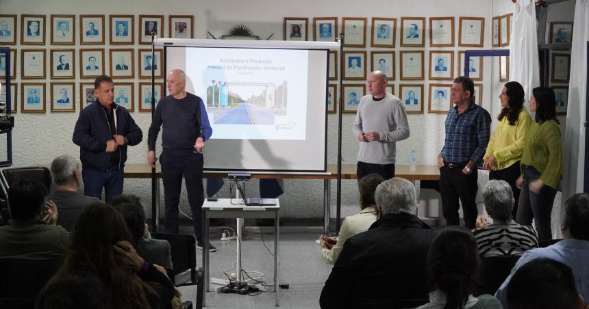 Presentaron resultados del proceso de planificacioacuten territorial en Trenel