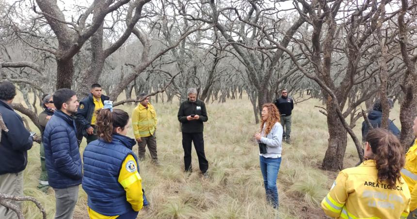 Se realizoacute en Parque Luro la reunioacuten de la Regional Pampeana para el Manejo del Fuego