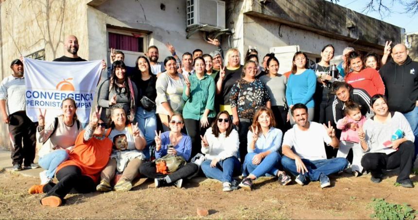Espartaco se paseoacute por Pico construyendo como siempre