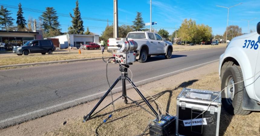 Detectaron 41 infracciones por exceso de velocidad