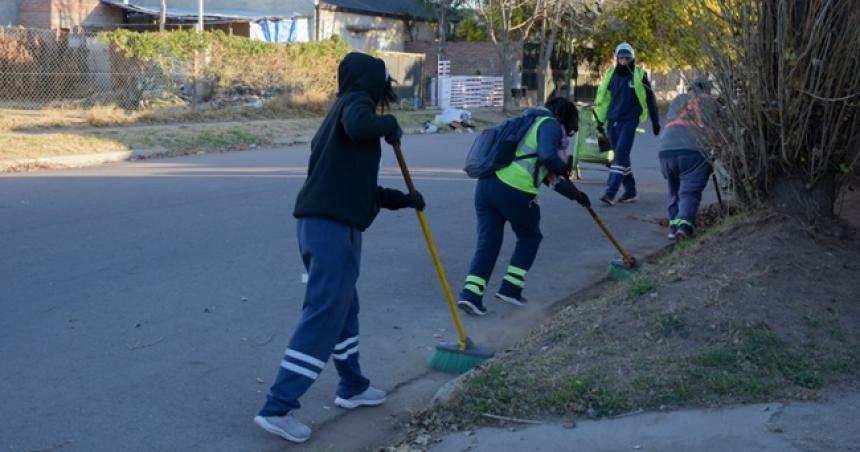 Nueva jornada de limpieza integral en Pico