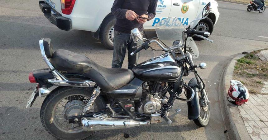 Otro choque de motos en Santa Rosa