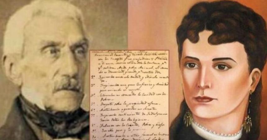 Las 12 maacuteximas de San Martiacuten para su hija Merceditas