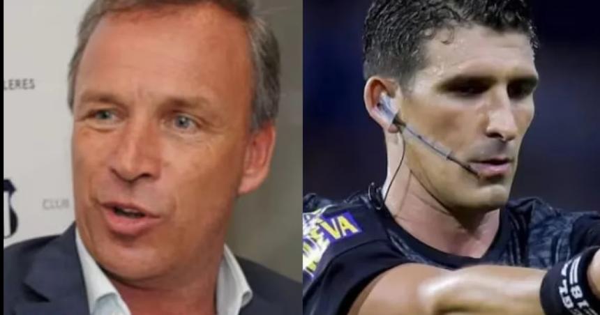 El presidente de Talleres dijo que fue golpeado por el aacuterbitro Merlos- Va a tener una denuncia penal