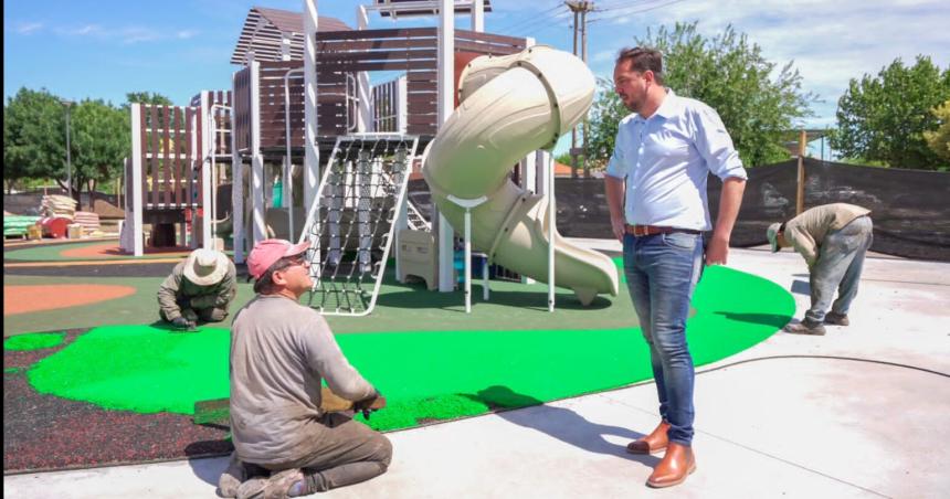 Parque lineal- el bloque radical afirma que se construye sobre terrenos no cedidos
