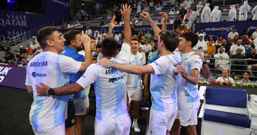 Argentina campeona del Mundial de Paacutedel