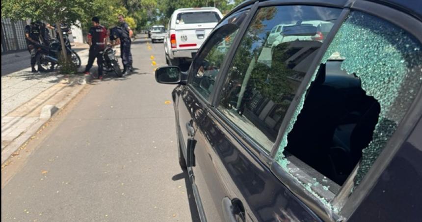 Motociclista alcoholizado chocoacute un auto en General Pico