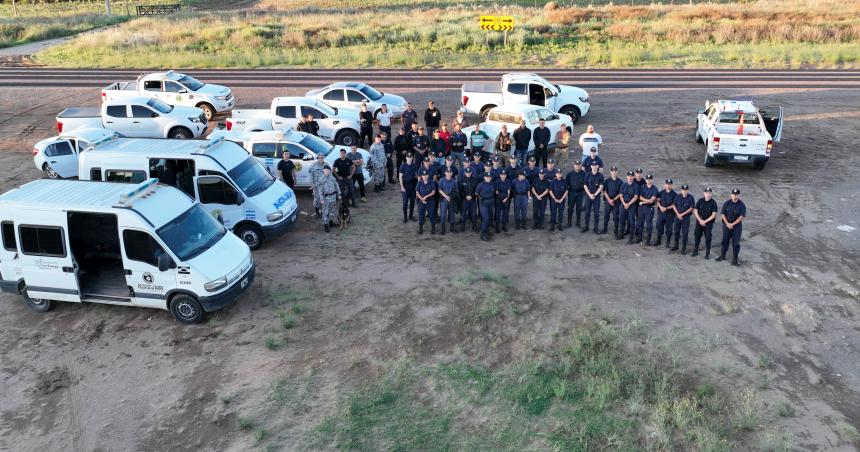 Una nena de 3 antildeos de Victorica estuvo perdida cuatro horas en un campo y fue hallada por un dron