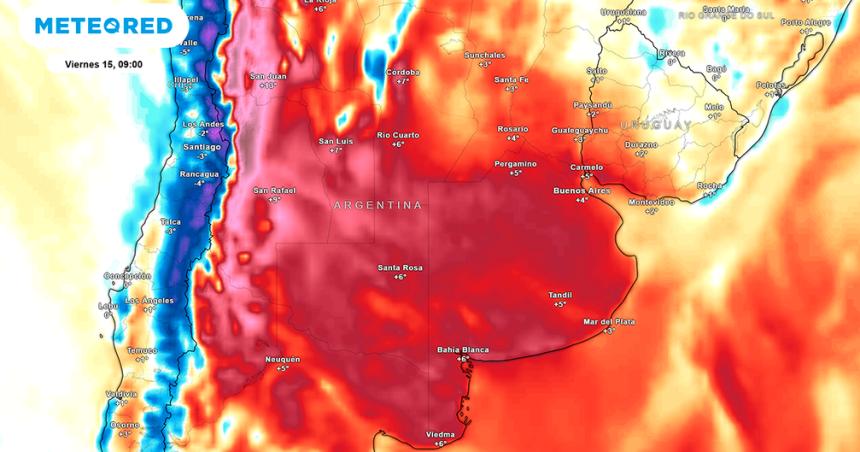 Sobre el fin de semana vuelven las altas temperaturas