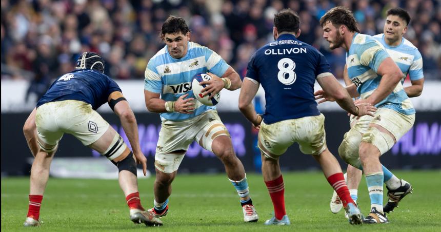 Francia fue maacutes y festejoacute ante Los Pumas