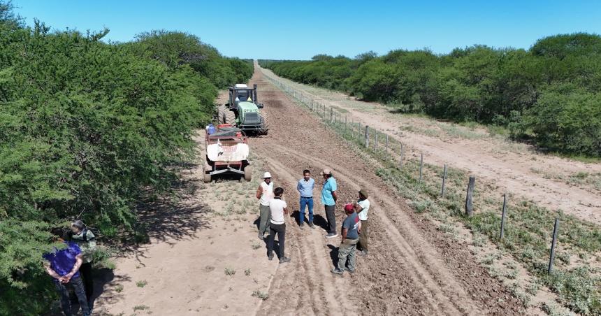 Trabajos intensos para la limpieza de picadas cortafuego