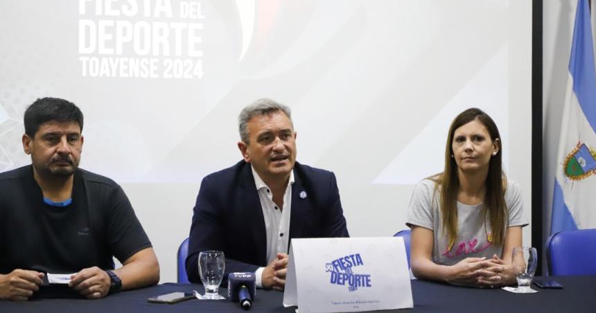 Toay- se dieron a conocer los Ternados para la Fiesta del Deporte 2024