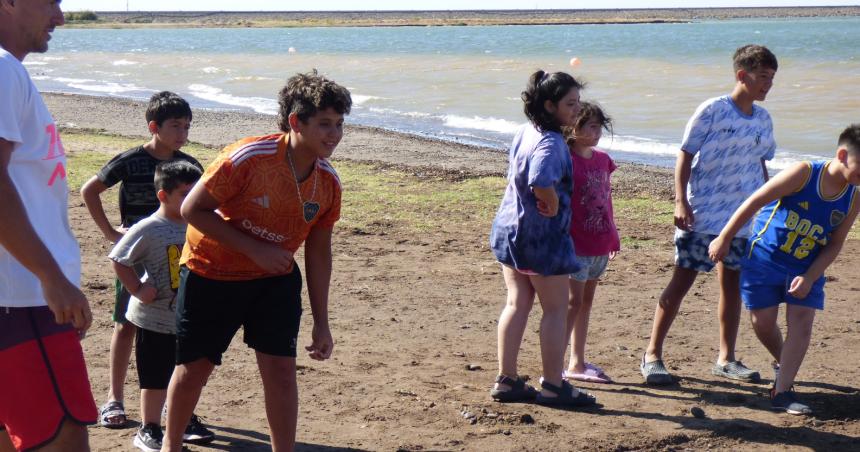 Volvioacute la colonia de vacaciones a Villa Casa de Piedra