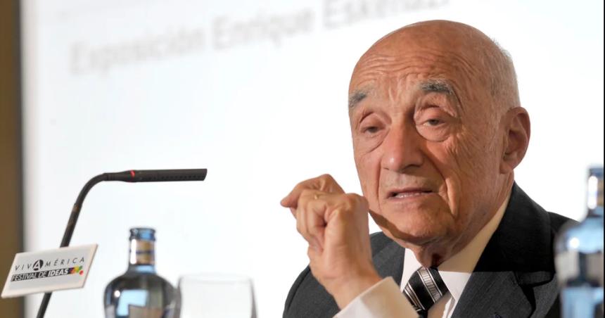Murioacute a los 99 antildeos Enrique Eskenazi presidente del Grupo Petersen