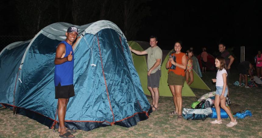 Campamento Familiar- nos llena de orgullo que se apropien de este lugar de una manera consciente sostuvo Margarita Cervio