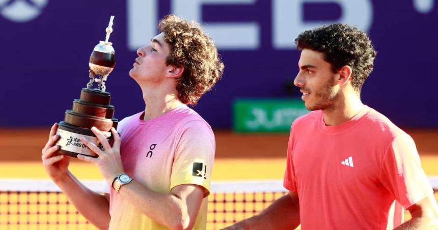 Fonseca vencioacute a Ceruacutendolo y se coronoacute en el Argentina Open
