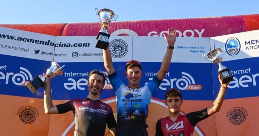 Barrientos segundo en la Vuelta de Mendoza
