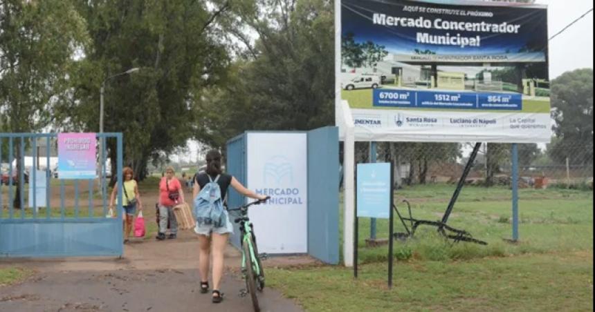 En abril se inaugura el Mercado Concentrador en Santa Rosa