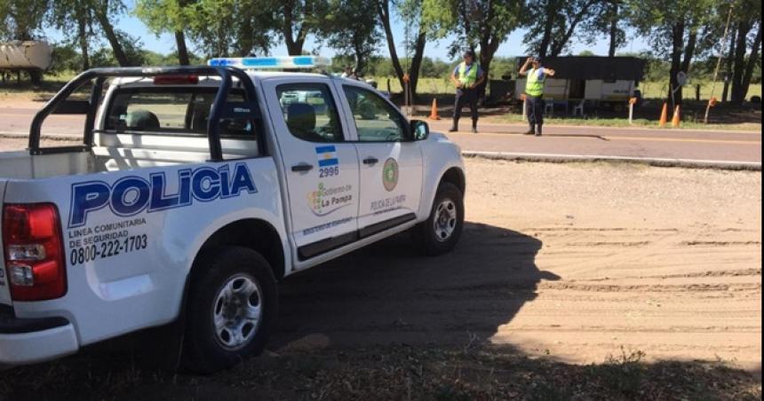 Tras una persecucioacuten detuvieron a un hombre en la Ruta 3
