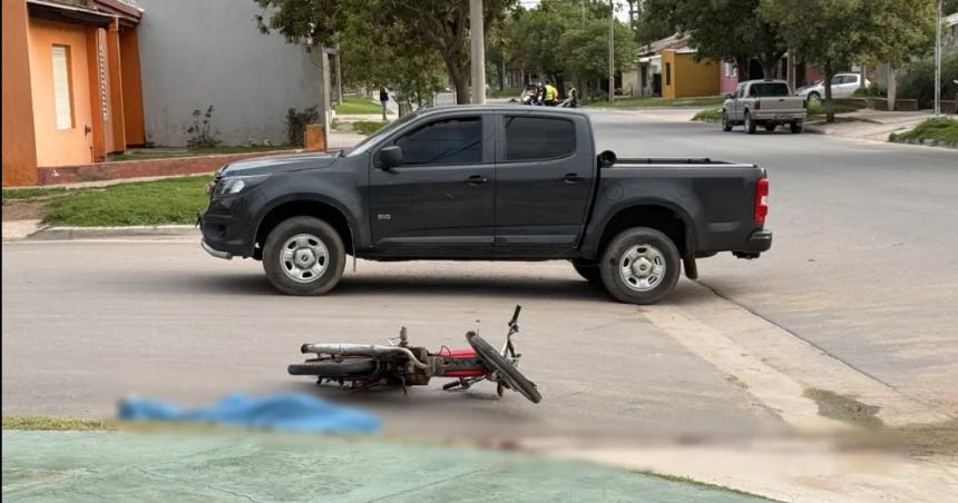 Un motociclista fue atropellado en Realicoacute y perdioacute la vida