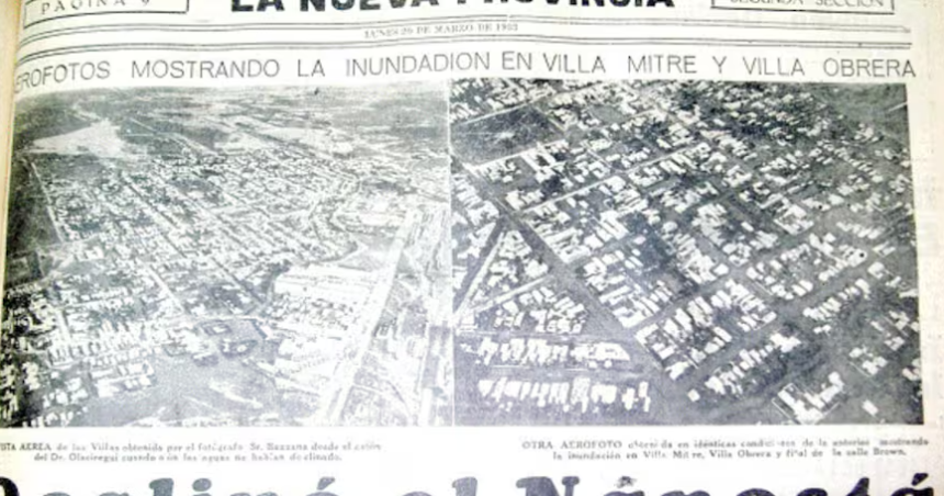La obra clave para evitar inundaciones en Bahiacutea Blanca que fue ignorada durante 80 antildeos