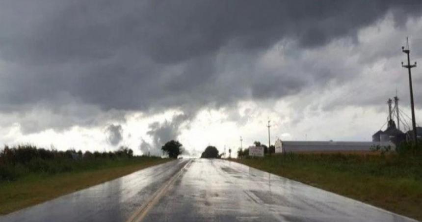 Alerta por tormentas fuertes
