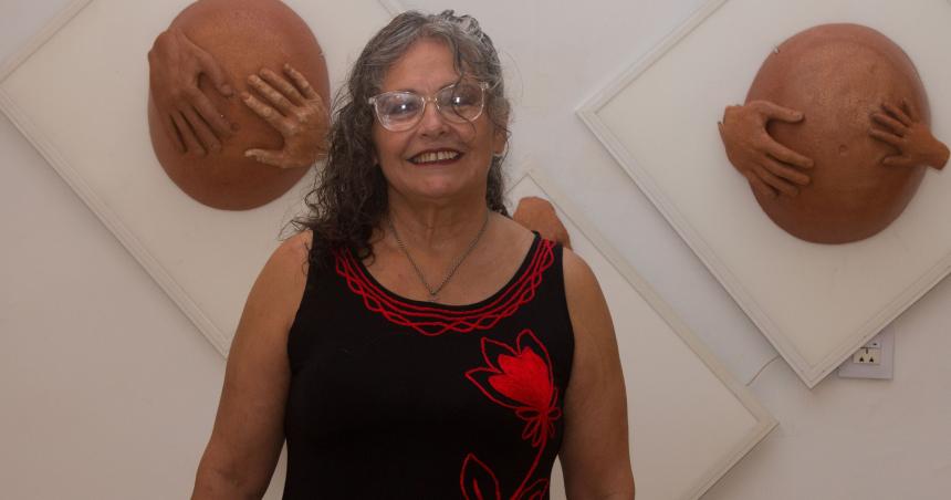 La ceramista pampeana Cristina Fiorucci expone en Buenos Aires