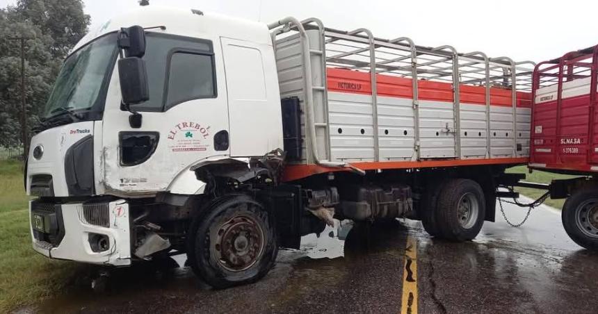 Un camionero de Victorica chocoacute en la ruta 5 cerca de Pellegrini