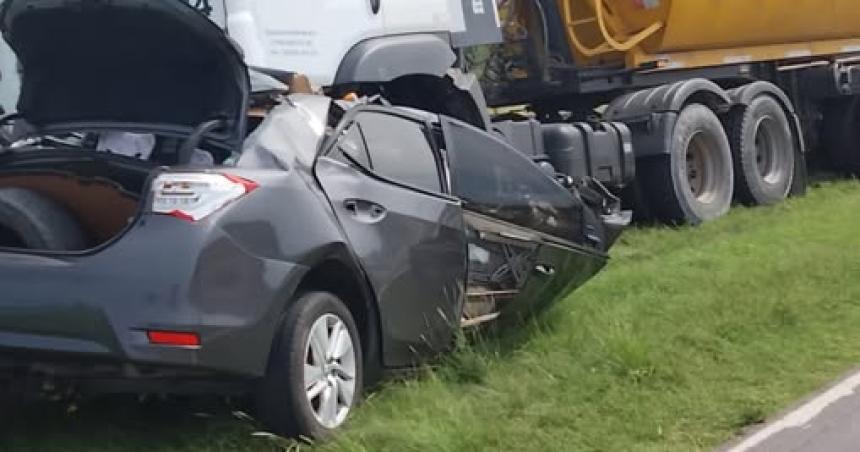 Otro siniestro vial fatal ahora en la Ruta 35- identificaron el cuerpo