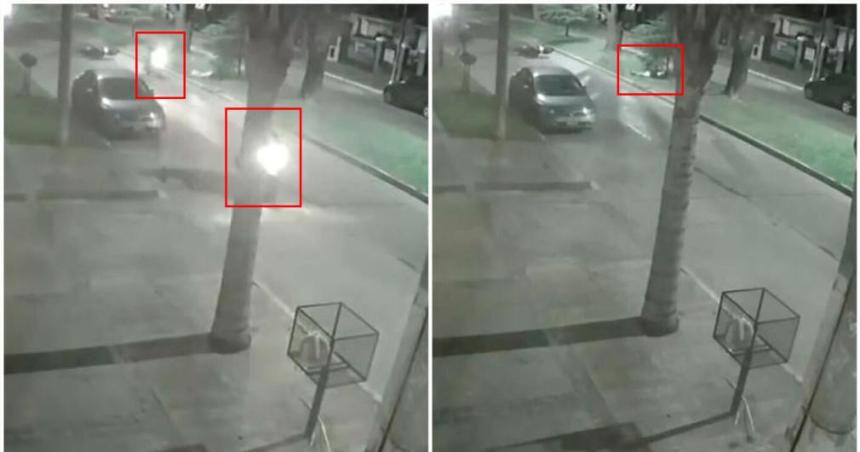 Video- motochorro terminoacute muerto al intentar asaltar a un policiacutea de civil