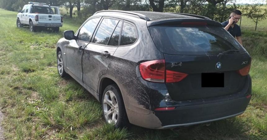 Roboacute un BMW en Victorica y lo detuvieron en la ruta
