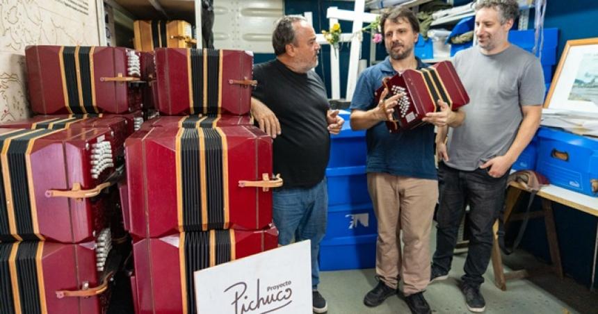 Fernanda Alonso busca fabricar bandoneones en Pico