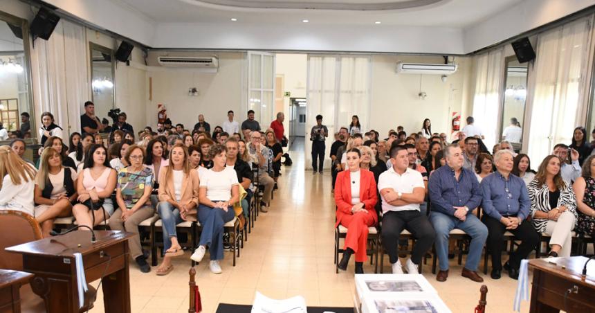 Homenajearon a deportistas y periodistas en el Concejo