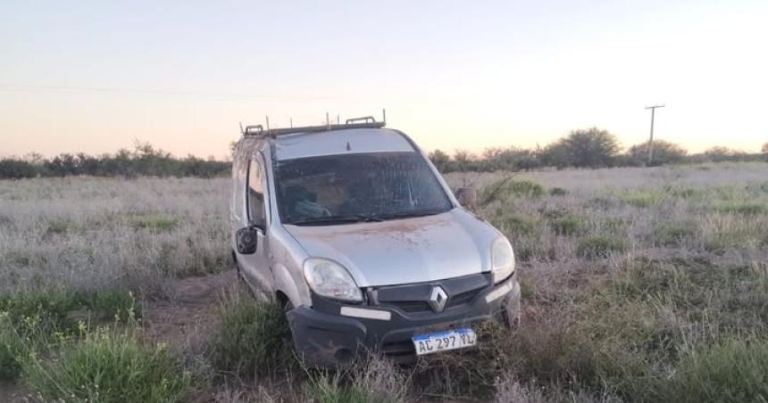 Otro vuelco en la Ruta 20
