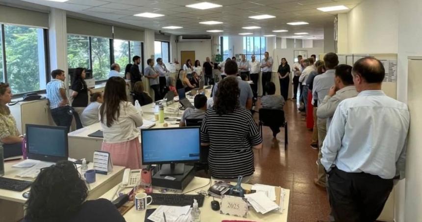 Apagoacuten informaacutetico en la sede local de ARCA