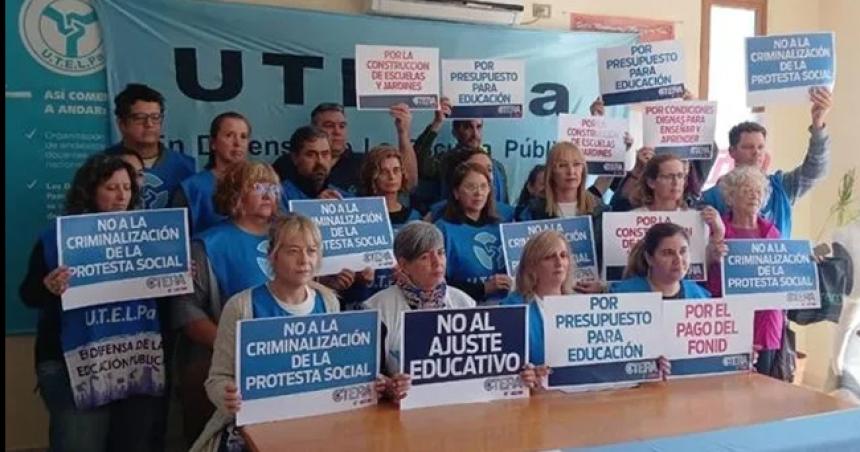 UTELPa ratificoacute el paro y no habraacute clases el 10 de abril