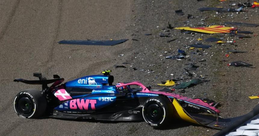 Otro fuerte choque de Doohan en la Foacutermula 1