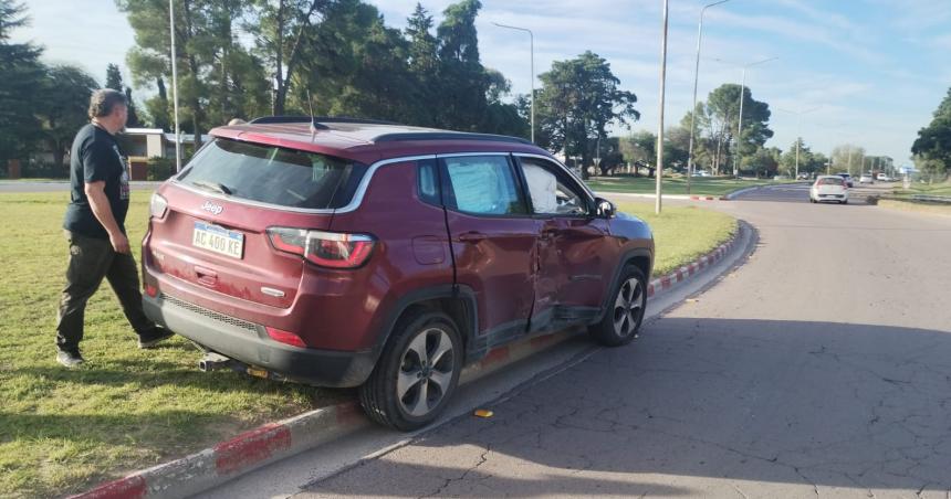 Choque en la Avenida Peroacuten