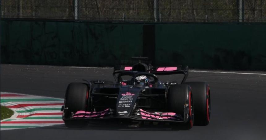 Franco Colapinto estuvo haciendo pruebas en Monza con Alpine