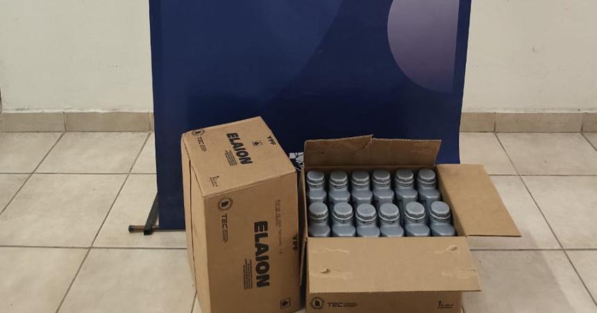 Una pareja detenida por el robo de dos cajas de aceite