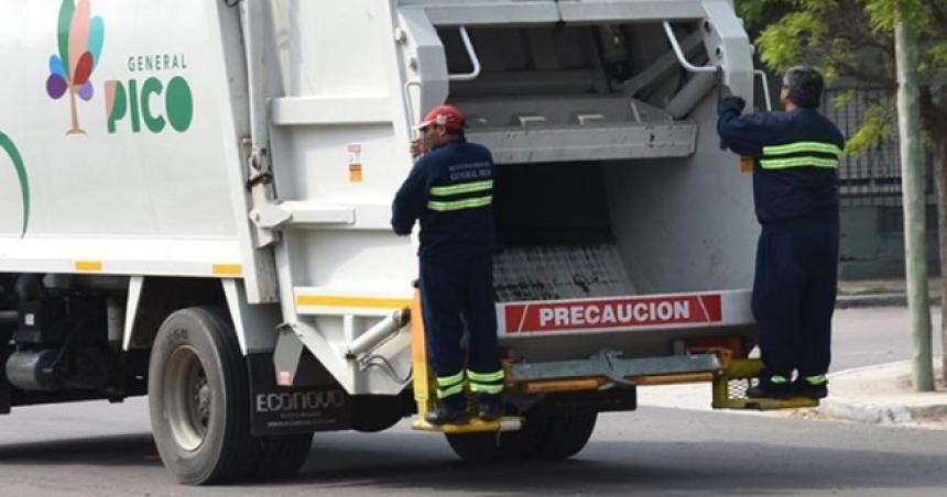 Servicios municipales afectados por el paro en Pico