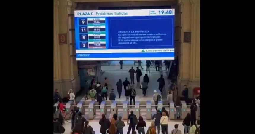 Ataque a la Repuacuteblica- el mensaje del Gobierno contra el paro general de la CGT