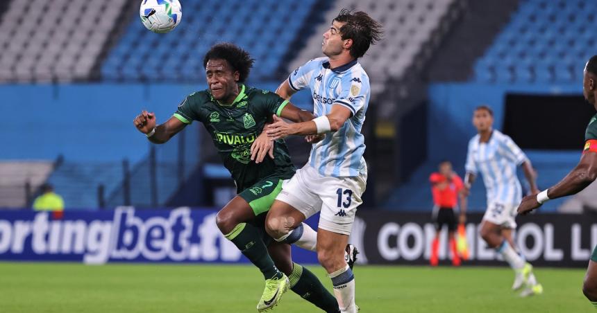 Racing perdioacute con Atleacutetico Bucaramanga en la Libertadores