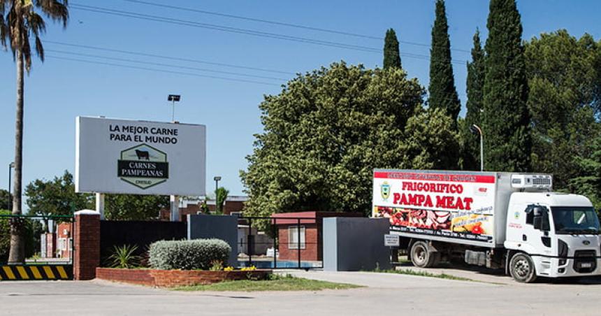 Carnes Pampeanas frena la faena durante una semana