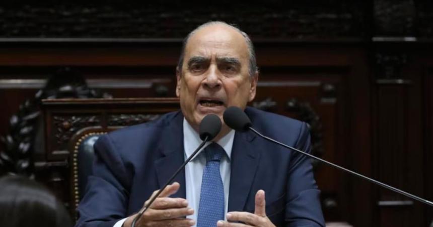 El jefe de Gabinete evitoacute hablar del caso Libra en su presentacioacuten en la Caacutemara de Diputados