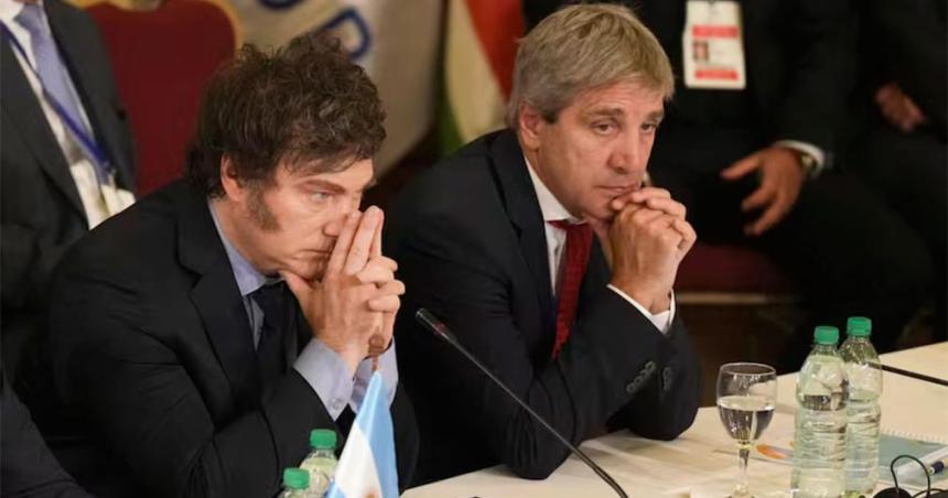 El Gobierno intenta evitar que Caputo vaya al Congreso a dar explicaciones por el escaacutendalo Libra