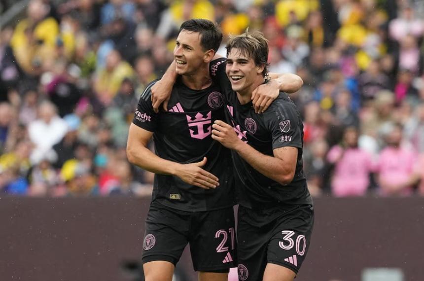 Inter Miami le ganoacute a Columbus Crew y alcanzoacute la cima de la MLS