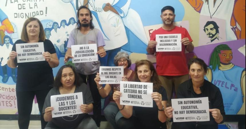 Apelaron condena a  docente- No se puede ir con miedo a dar clases