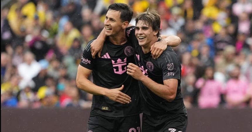 Inter Miami le ganoacute a Columbus Crew y alcanzoacute la cima de la MLS
