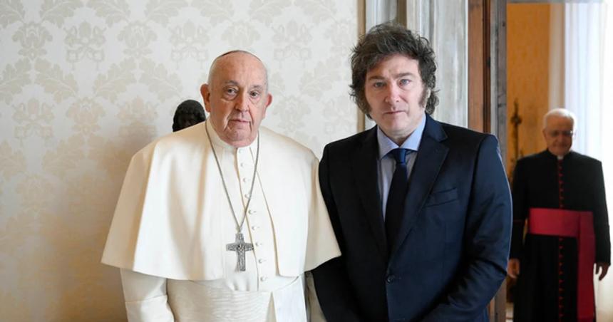 Milei viaja al Vaticano para despedir al papa Francisco